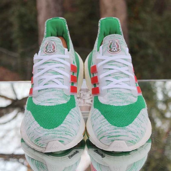 Adidas Ultraboost 21 Mexico National Soccer Team Men’s Size 12 - Picture 7 of 16